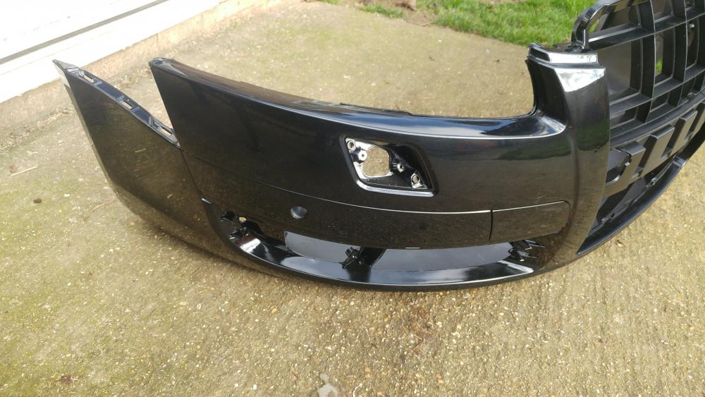 Audi A6 Front Bumper Black Year 2005 2009 Audi Parts And Accessories