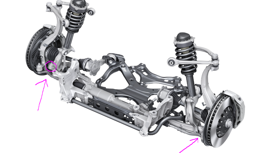 Identifying front suspension bushes - Audi A6 (C7) Forum - Audi Owners